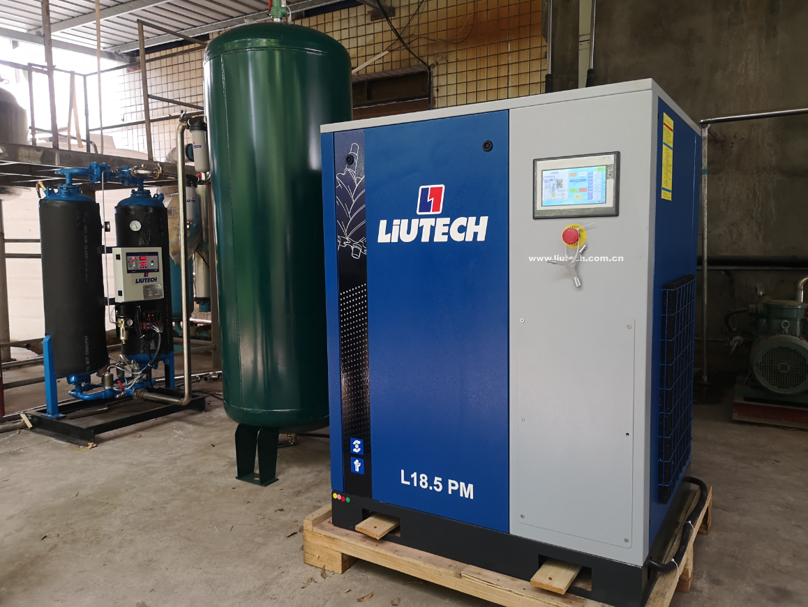 柳州富達空壓機電器生產線